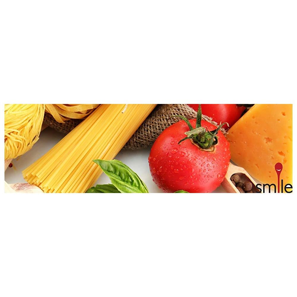 Smile Mgk-12 Batteria Da Cucina Induzione Set Pentole 8 Pezzi Alluminio Fuso, Coperchi Vetro Nero - Foto 2