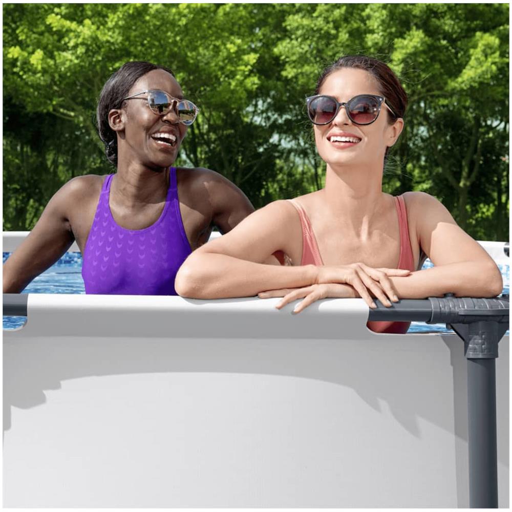 Steel Pro Max Set Piscina Rotonda 396x122 Cm - Foto 2