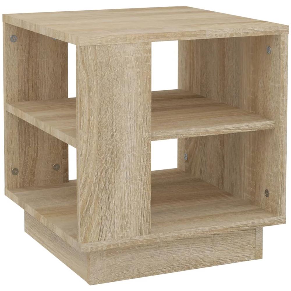 Tavolino Da Salotto Rovere Sonoma 40x40x43 Cm Legno Multistrato - Foto 2