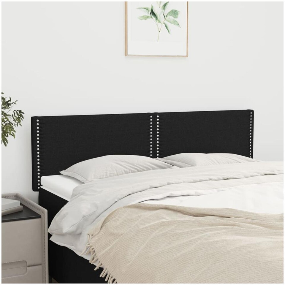 Testiera In Velluto Blu Notte 2 Pezzi – Letto Misura 80 Cm Ciascuna – Altezza Regolabile Da 78 A 88 Cm