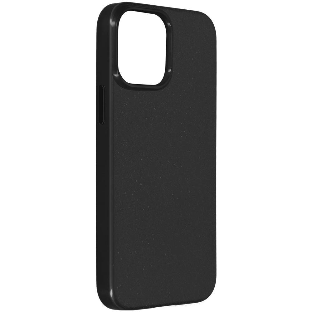 Cover Iphone 13 Pro Max Silicone Effetto Brillante Pearl Jelly Mercury Nera - Foto 5