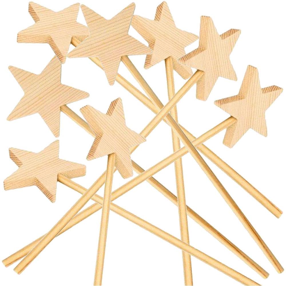 8 Bacchette Magiche In Legno 23 Cm - Foto 1