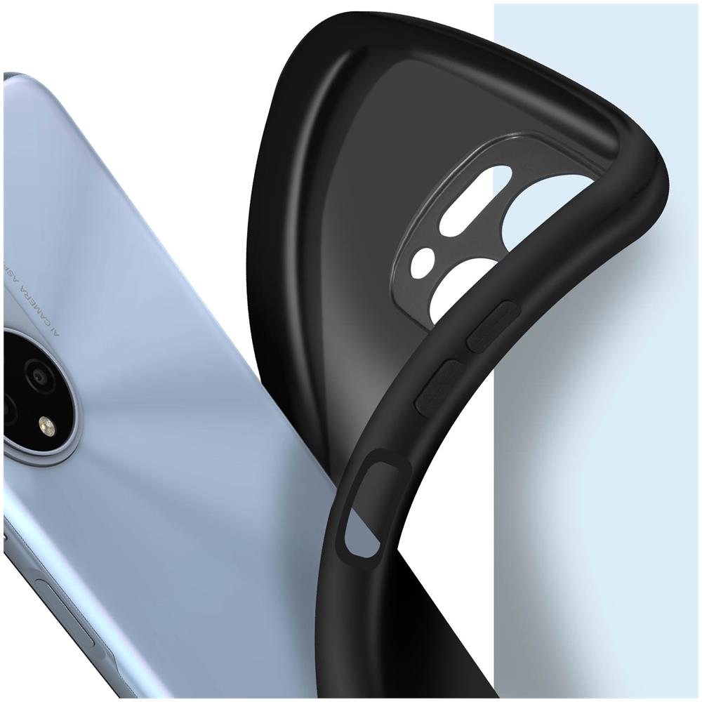 Cover Per Honor X7a Silicone Gel Flessibile Sottile Nera - Foto 2