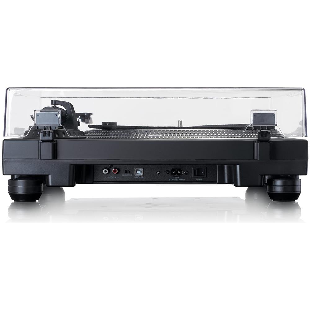 L-3818 Giradischi DJ con Trazione Diretta a 2 Velocità USB / RCA - Nero - Foto 4