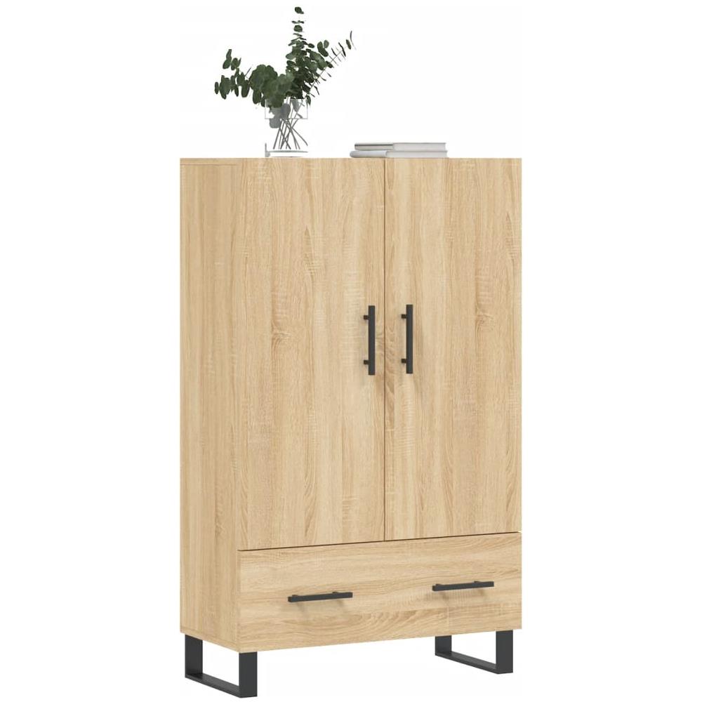 Credenza Rovere Sonoma 69,5x31x115 Cm In Legno Multistrato - Foto 3