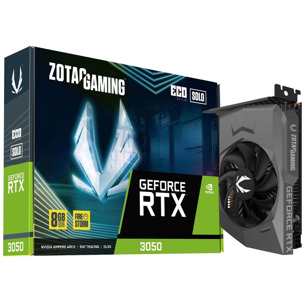 GeForce RTX 3050 8 GB GDDR6 Pci-E 3 x DisplayPort / 1 x HDMI ECO SOLO - Foto 1