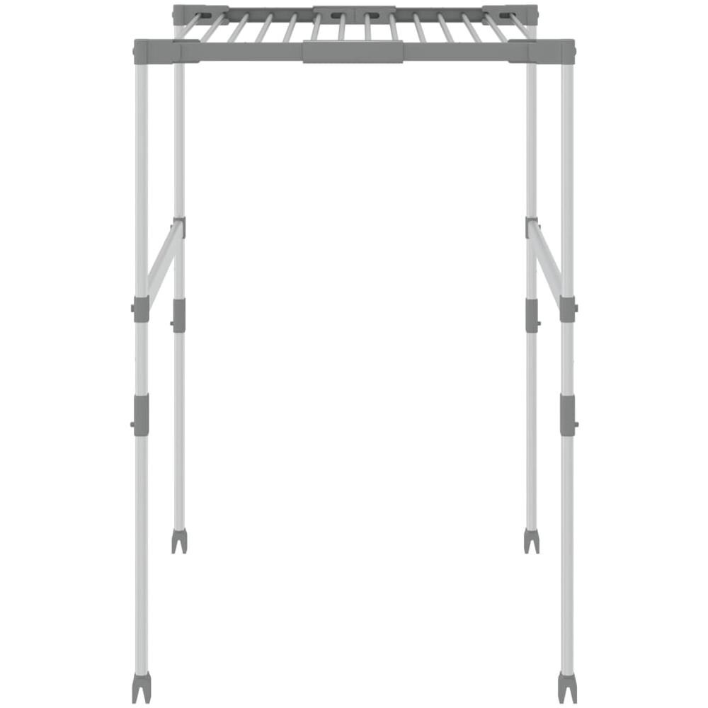 Stendibiancheria 83x (50-55) x (40-85) Cm In Alluminio - Foto 2