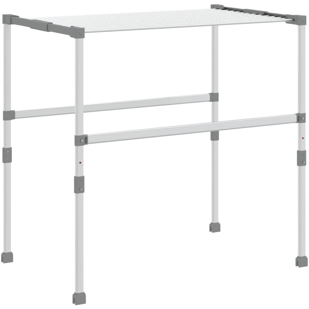 Stendibiancheria 83x (50-55) x (40-85) Cm In Alluminio - Foto 1