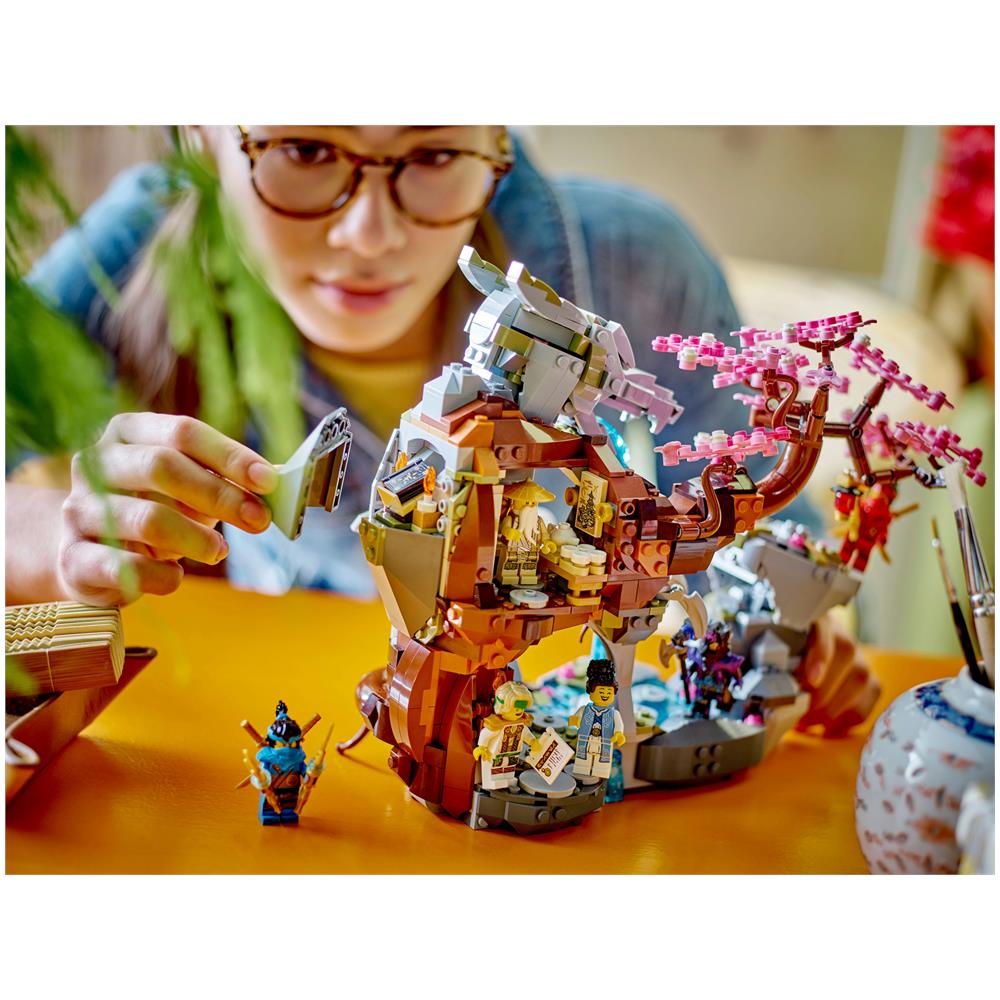 Set da Costruzione Dragon Stone Shrine Multicolore - Foto 9