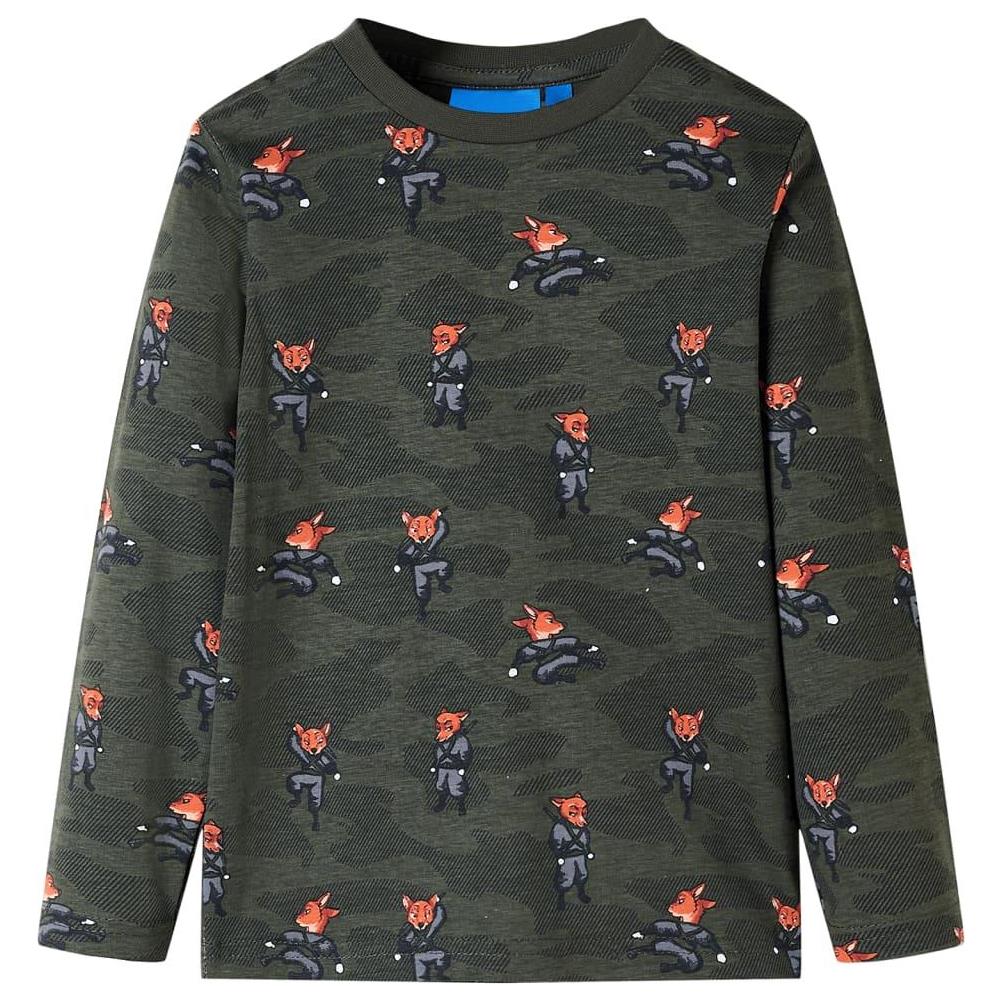 Pigiama per Bambini a Maniche Lunghe Cachi 116 - Foto 2