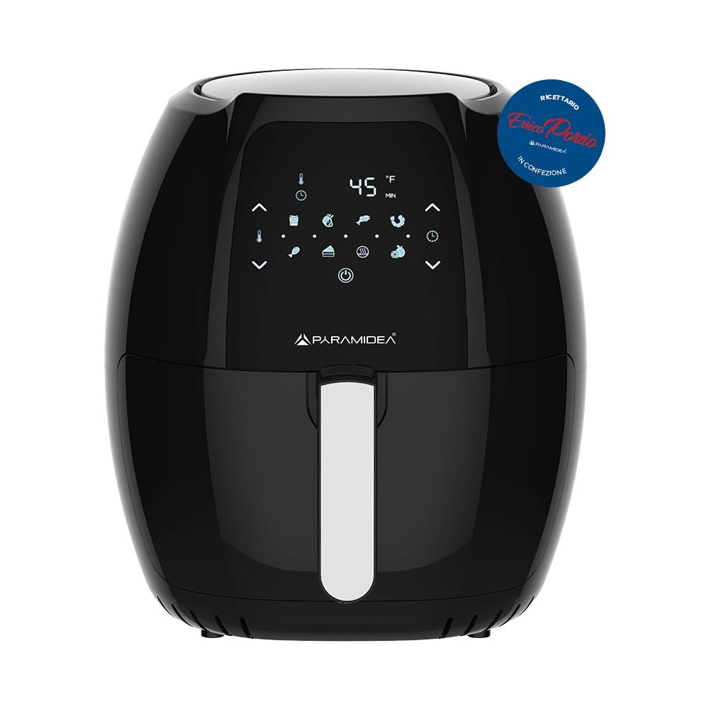 AF810B friggitrice Singolo 8 L Indipendente 1800 W Friggitrice ad aria calda Nero - Foto 1