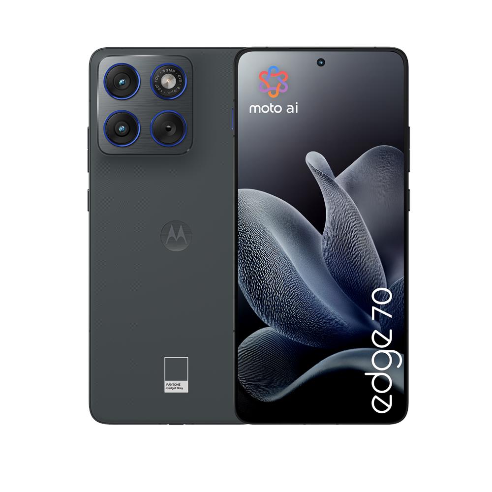 Moto Edge 70 5G 512GB 12GB Ram Display 6,67" pOLED Super HD Main Camera 50MP f / 2,0 Doppia SIM (1 nano SIM + eSIM) USB Type-C Android16 Snapdragon 7 Gen4 4800mAh Pantone Gadget Grey - Foto 12