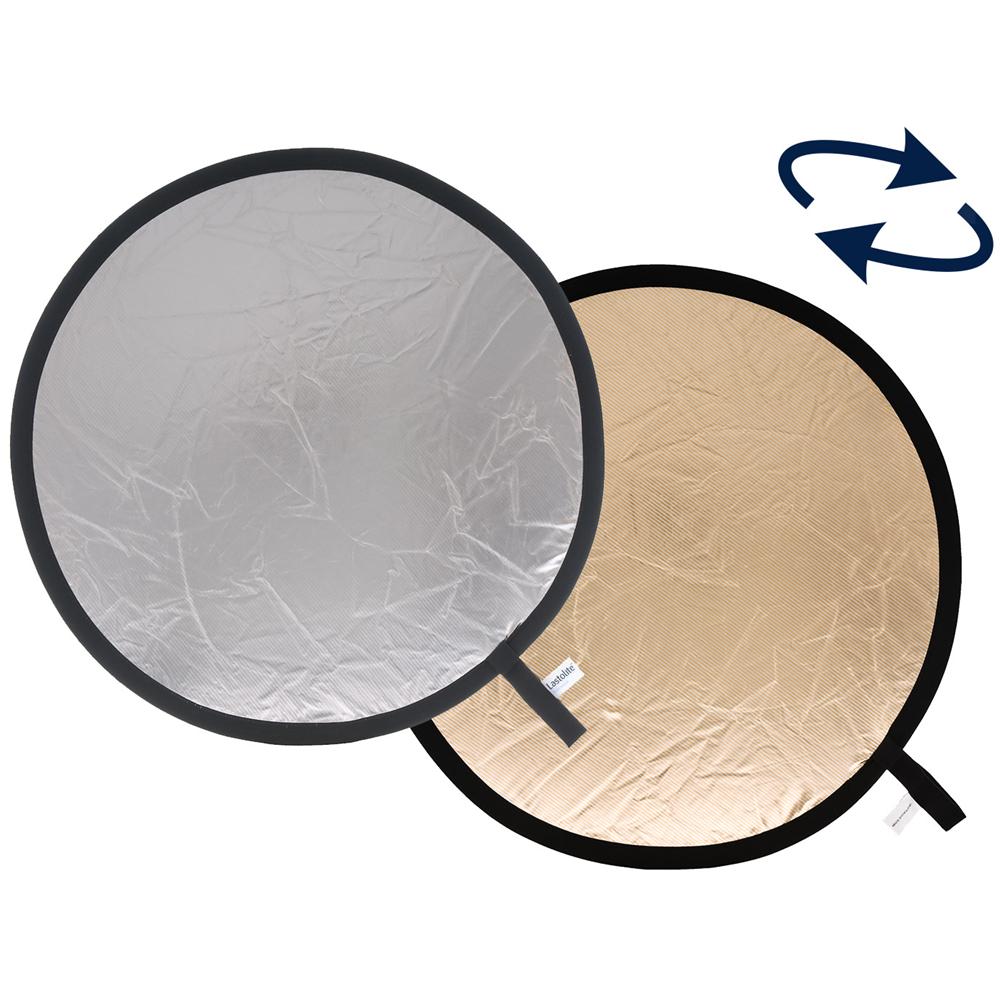 Pannello circolare Sunfire / Argento Ø 120 cm - Foto 1