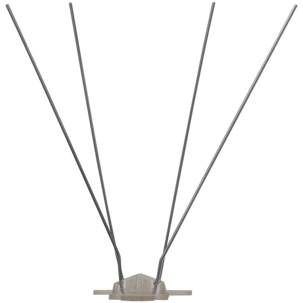 Set 6 Dissuasori Di Picchi Anti-piccione Plastica 4 File - Foto 2