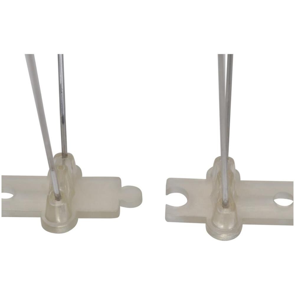 Set 6 Dissuasori Di Picchi Anti-piccione Plastica 4 File - Foto 10