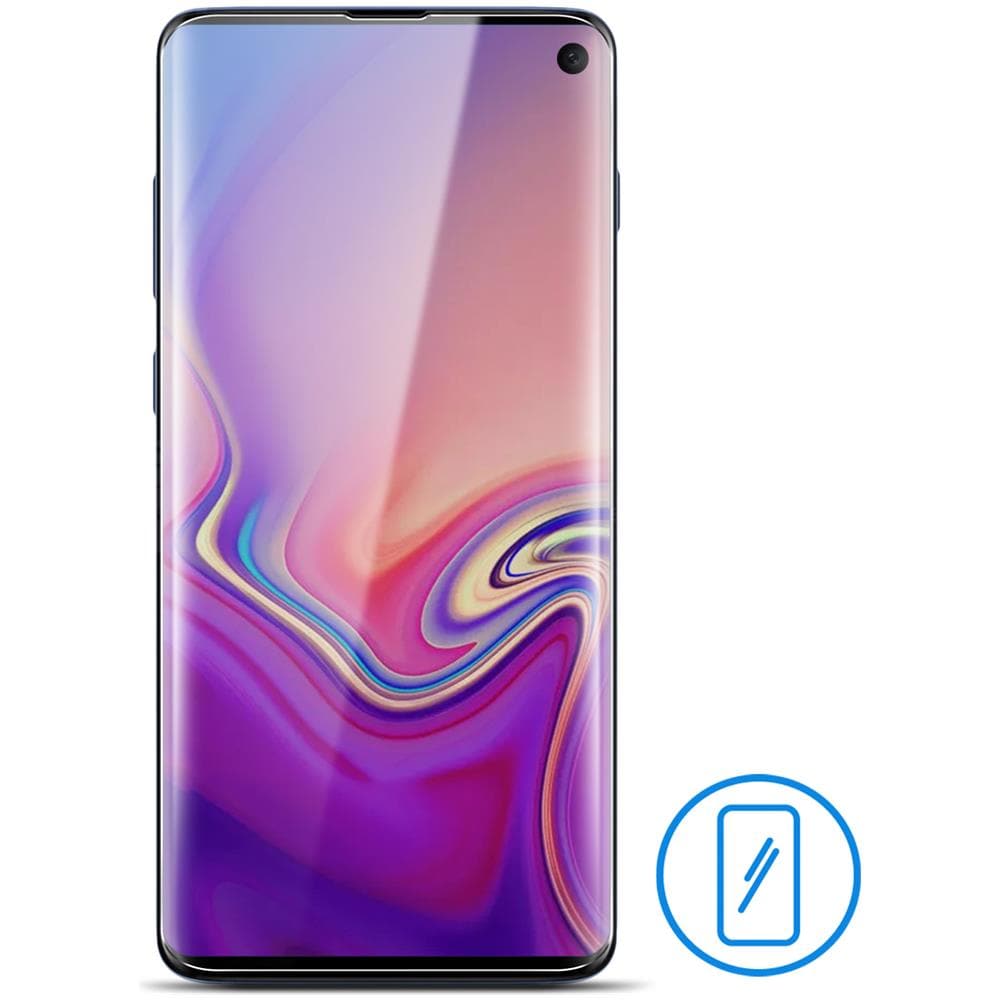 Pellicola Galaxy S10 Protezione Schermo Ricurvo Lattice Trasparente - Foto 1