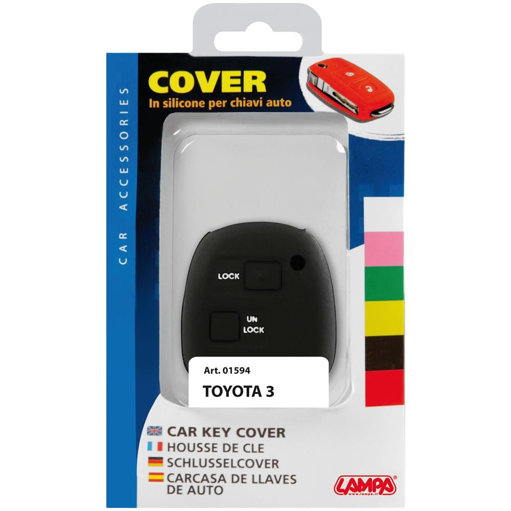 01594 Cover Per Chiavi Auto Confsingola Toyota 3 - Foto 2