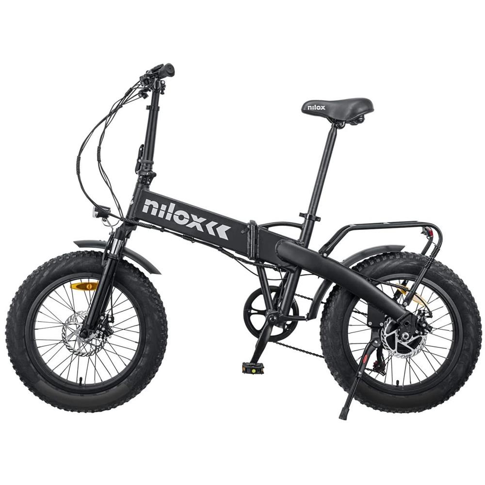NILOX - Bicicletta Elettrica e-Bike J4 Pieghevole Ruote 20\