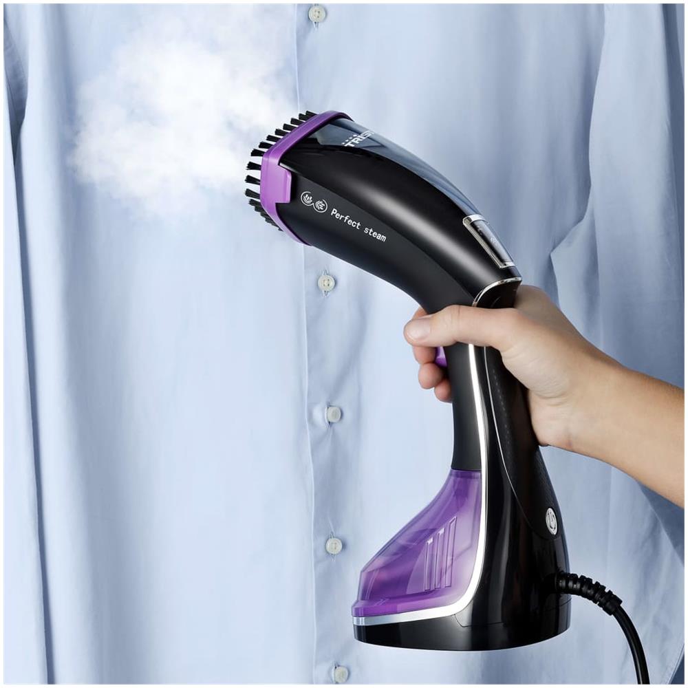 Tristar Ferro Da Stiro A Vapore Manuale St-8921 1600 W Nero E Viola - Foto 2