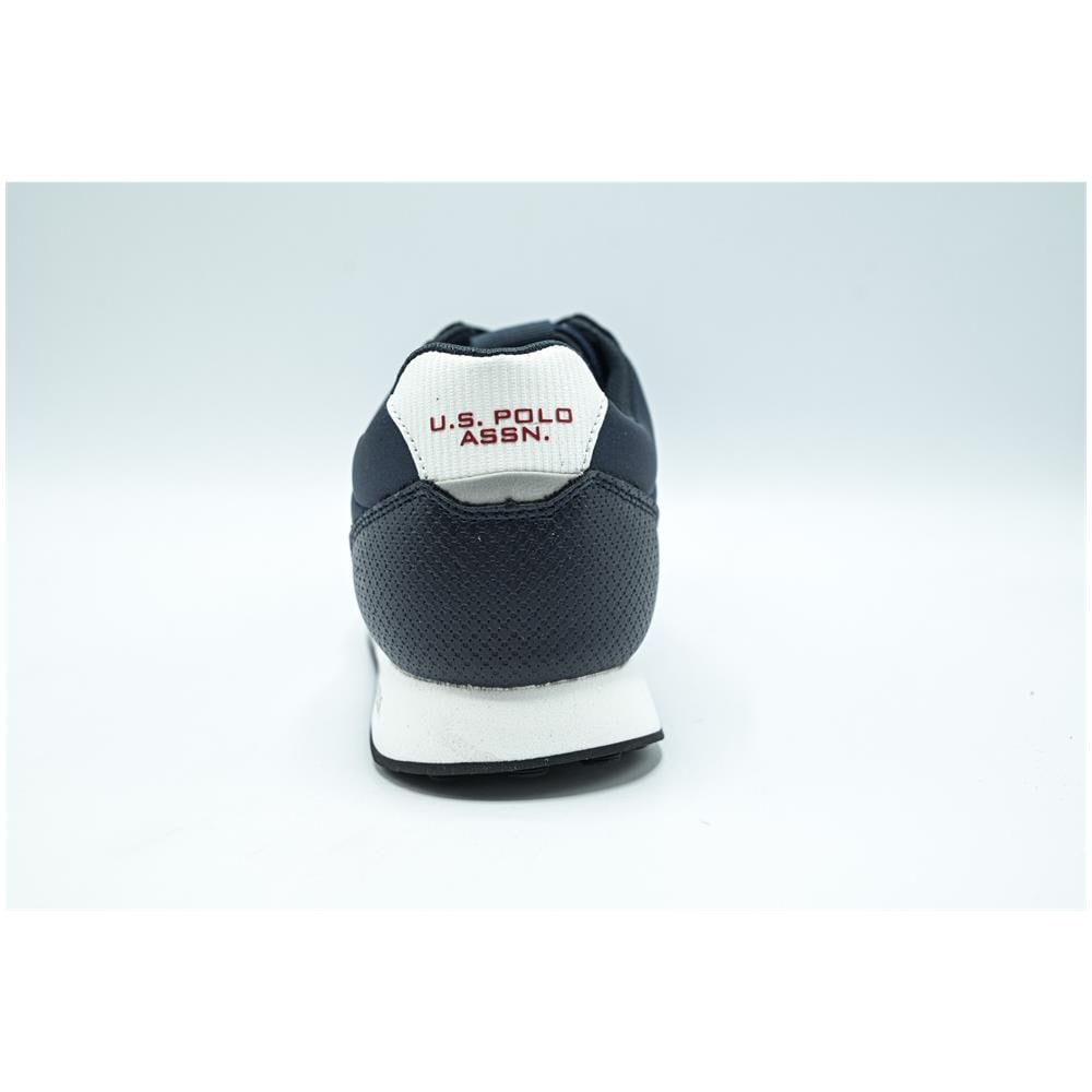 Scarpe Us Polo Uomo Sneaker Mod. Julius Textile Eco Leather Blu Us20up12 - Foto 2