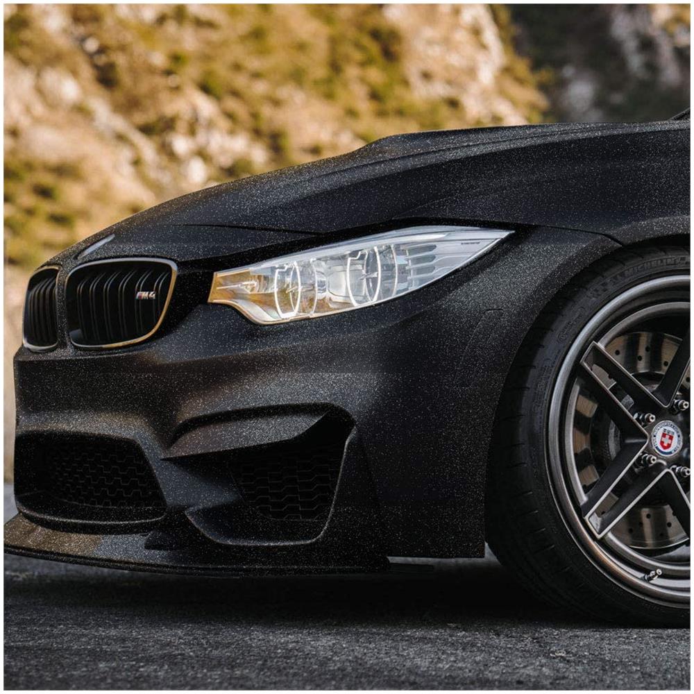 Foglio Pellicola Adesiva Per Wrapping Black Diamond, 120 X 152 Cm - Foto 2