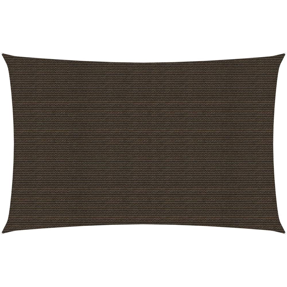 Vela Parasole 160 g / m² Marrone 2x5 m in HDPE - Foto 1