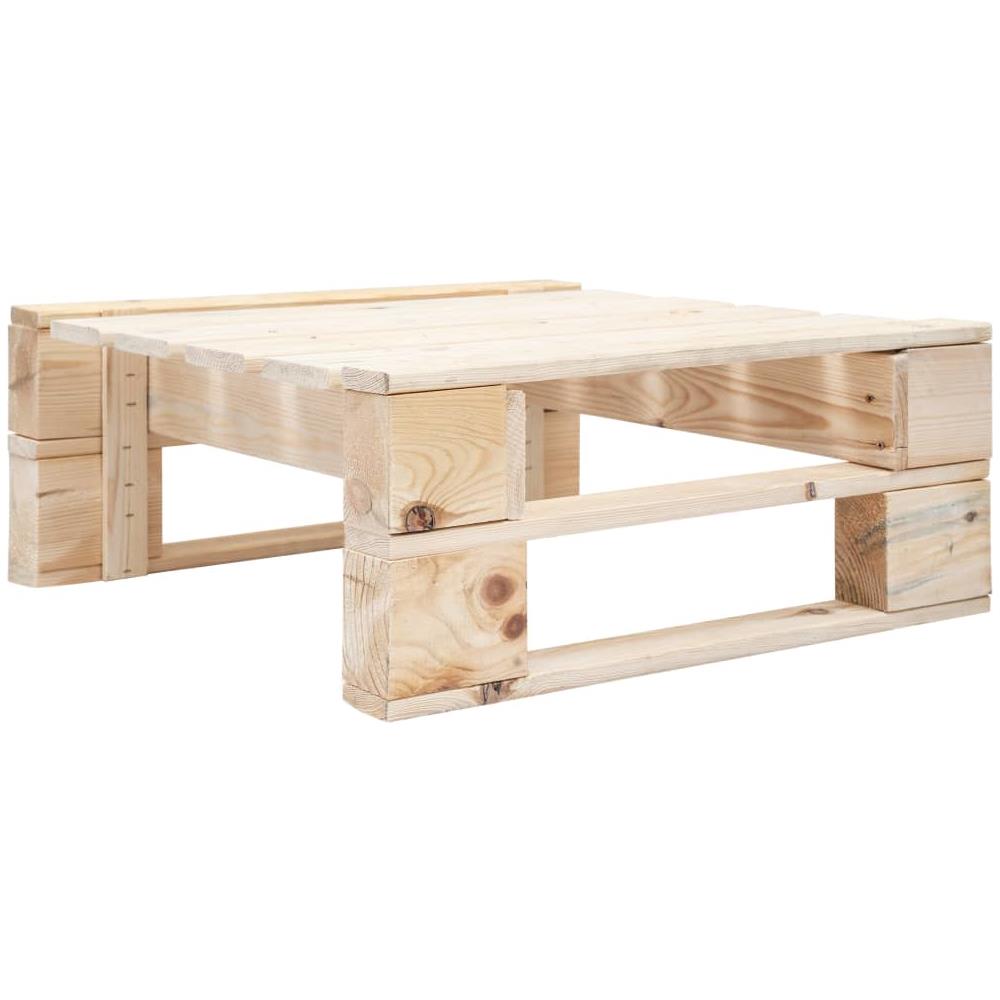 Set Divani a Pallet e Cuscini 4 pz in Legno di Pino Impregnato - Foto 2