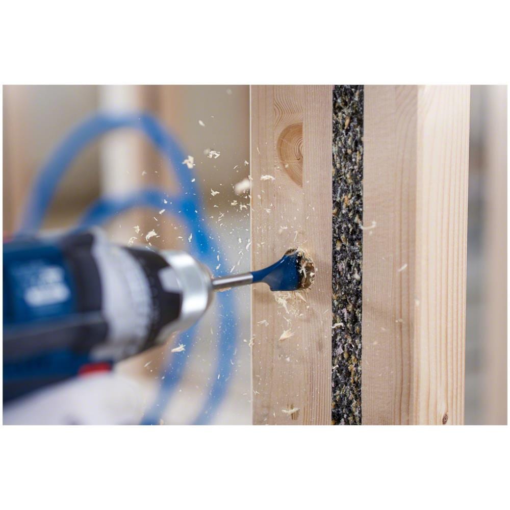 2 608 595 488, Drill, Punta per trapano a lancia, Cartongesso, Legno, Attacco esagonale - Foto 3