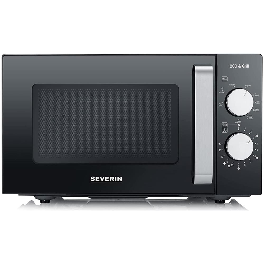 MW 7762 Forno Microonde con Grill Capacità 20 Litri Potenza 800 Watt Colore Nero / Argento - Foto 1
