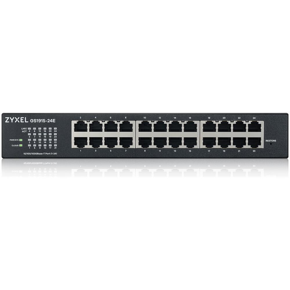 Switch GS1915-24E  Gestito con 24 Porte LAN L2 Fattore di Forma 1U Colore Nero - Foto 2