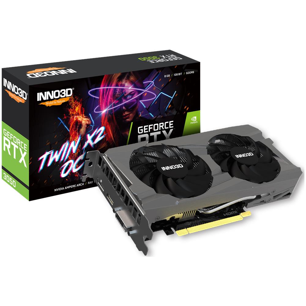 GeForce RTX 3050 Twin X2 OC NVIDIA 8 GB GDDR6 - Foto 3