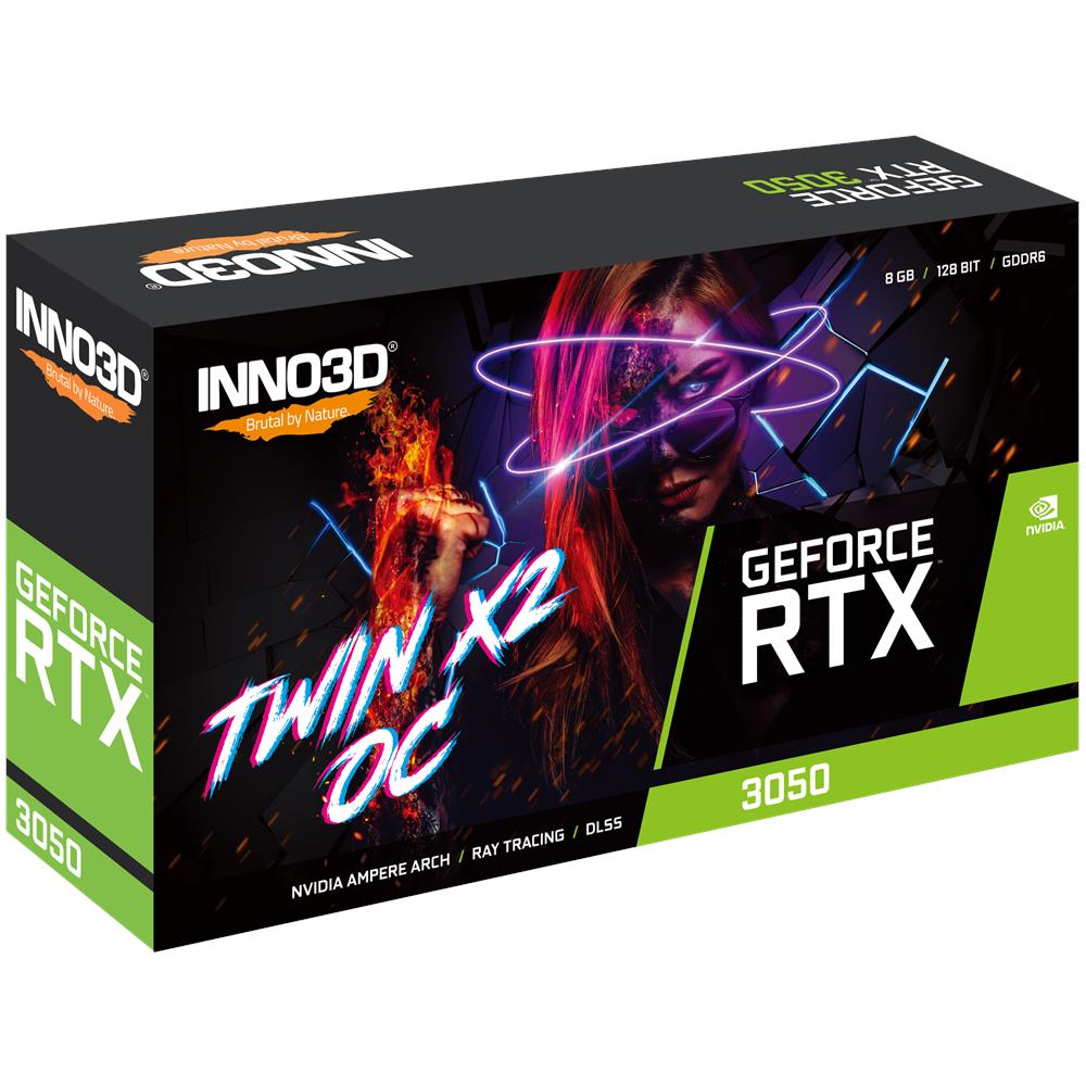 GeForce RTX 3050 Twin X2 OC NVIDIA 8 GB GDDR6 - Foto 2