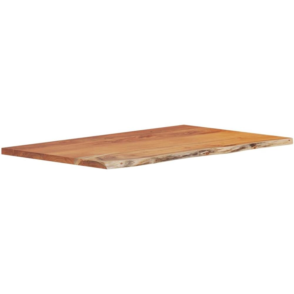 Piano Bagno 110x60x2,5 Cm Rettangolare Legno Massello Di Acacia - Foto 3