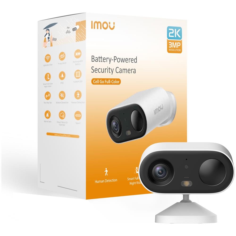 Telecamera Cell Go Full Color 2K WiFi a Batteria IP65 - Foto 2