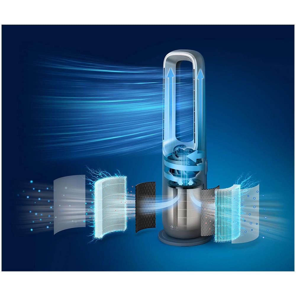 Air Performer 8000 series AMF870/15 Purificatore d'aria ventilatore e riscaldamento 3in1 - Foto 14