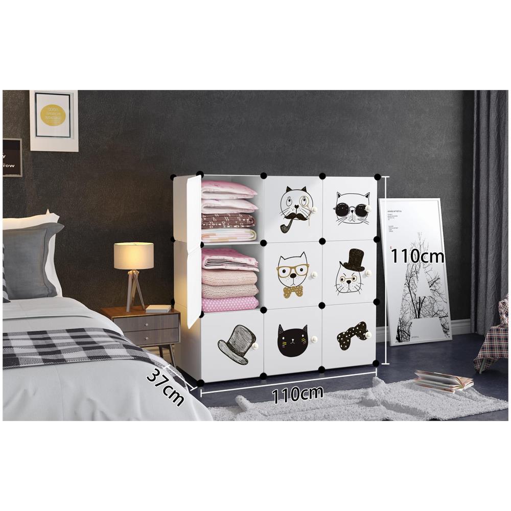 ARMADIO MODULARE PER BAMBINI Salvaspazio Design da favola x 9 - W02 - Foto 2