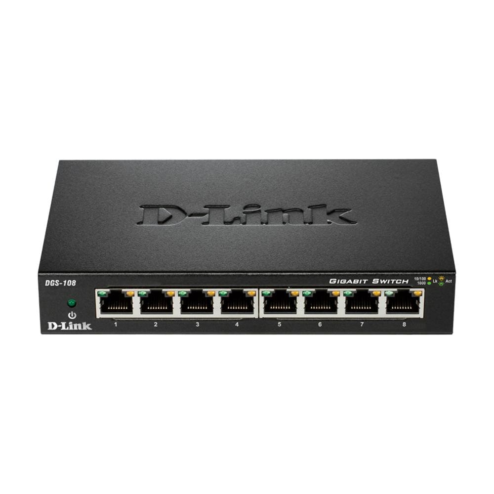 Switch DGS-108 8 porte Gigabit Ethernet codice DGS-108 - Foto 1
