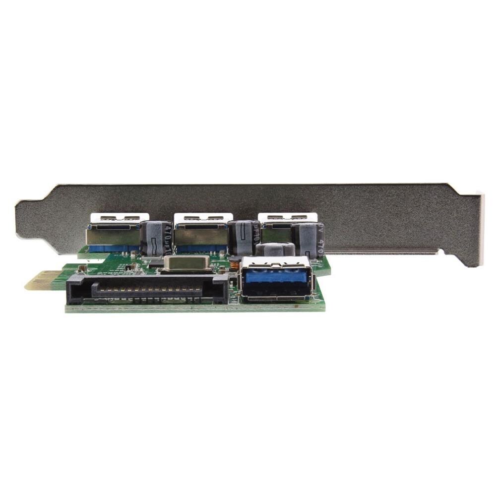PUSOKEI Scheda di Espansione SATA3.0 da PCIE a 6 Porte, Scheda di