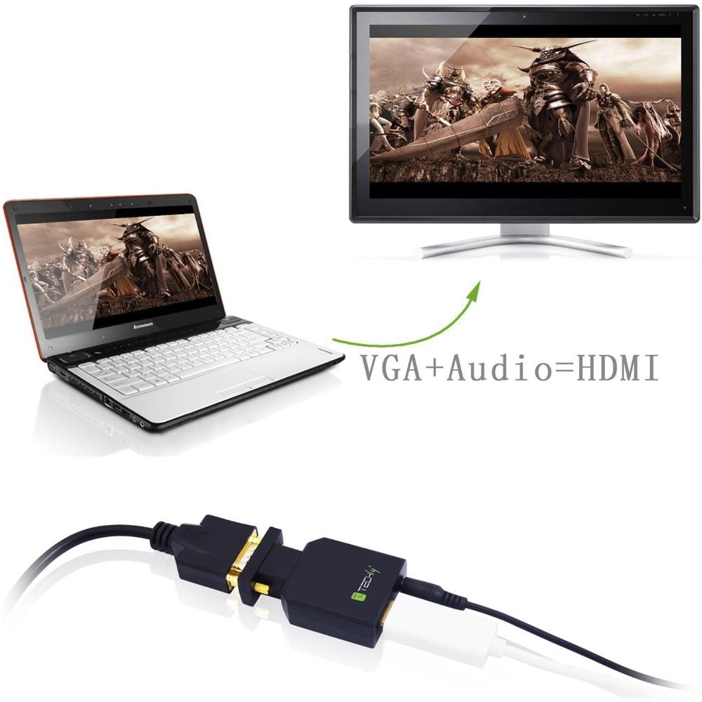 IDATA VGA-HDMINI - Mini Convertitore da VGA e Audio a HDMI - Foto 7