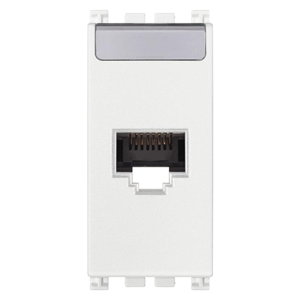 19339/11 / b - Presa Rj45 Netsafe Cat5e Utp Bianco - Foto 6