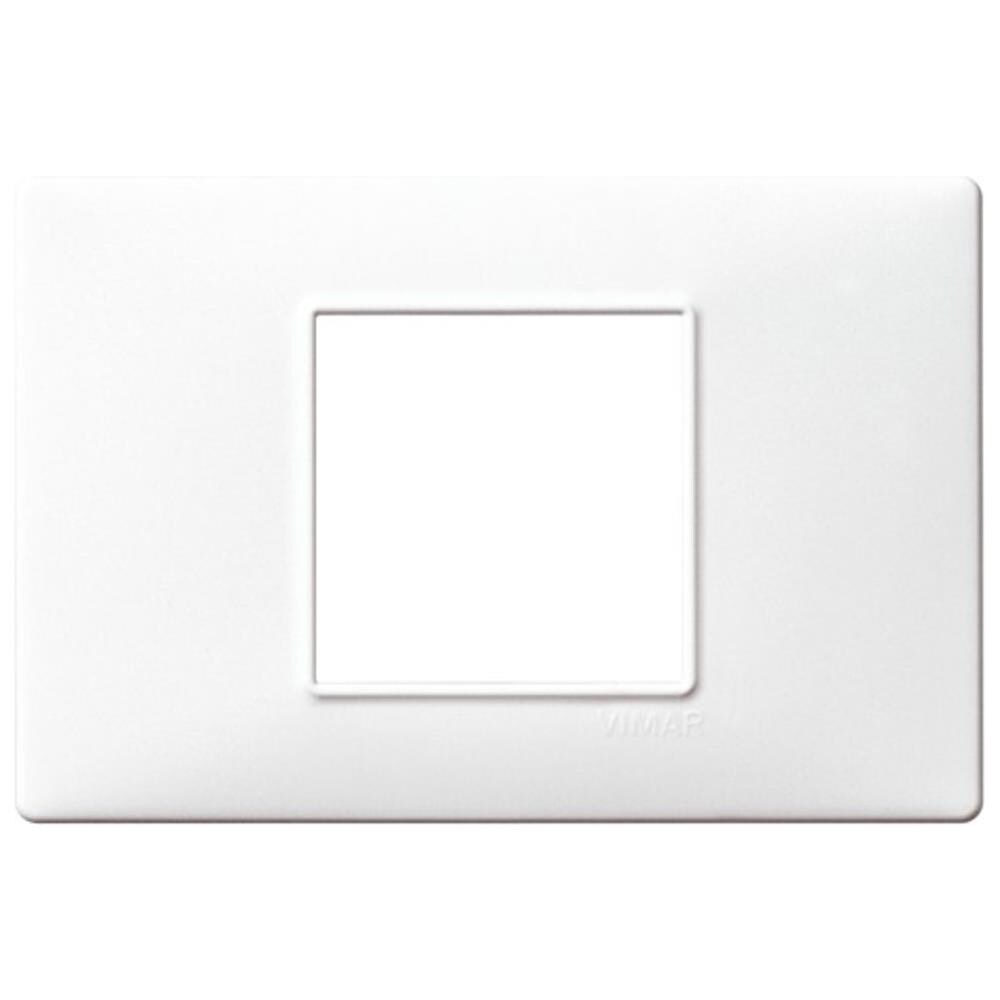 14652/01 - Placca 2 Moduli Centrali Bianco - Foto 4