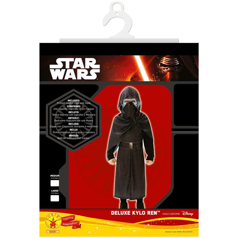 Costume Per Bambino Luxe Kylo Ren - Star Wars Vii 7 A 8 Anni - Foto 2