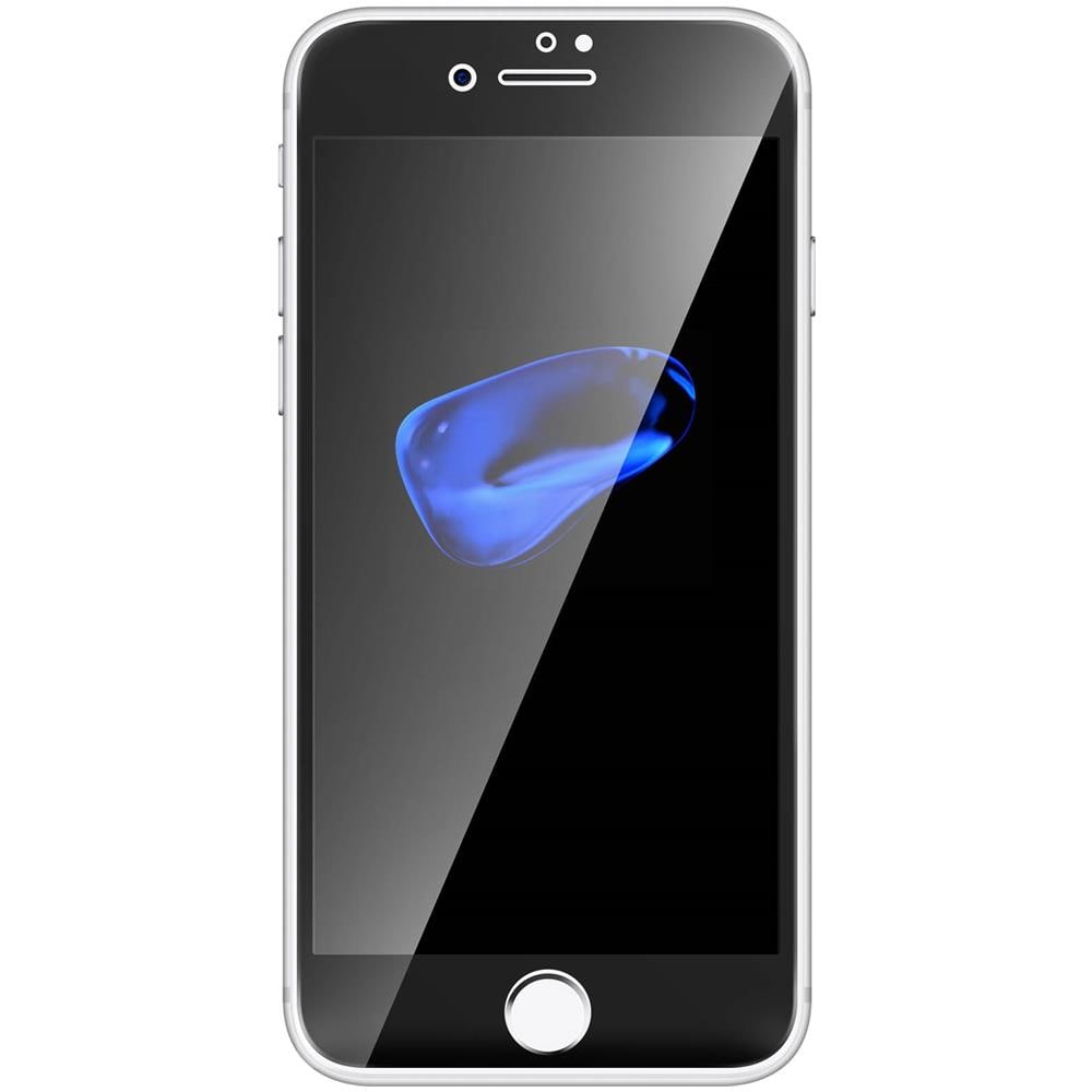 Salvadisplay In Vetro Con Bordi Arrotondati + Contorni Neri Apple Iphone 7 E 8 - Foto 2