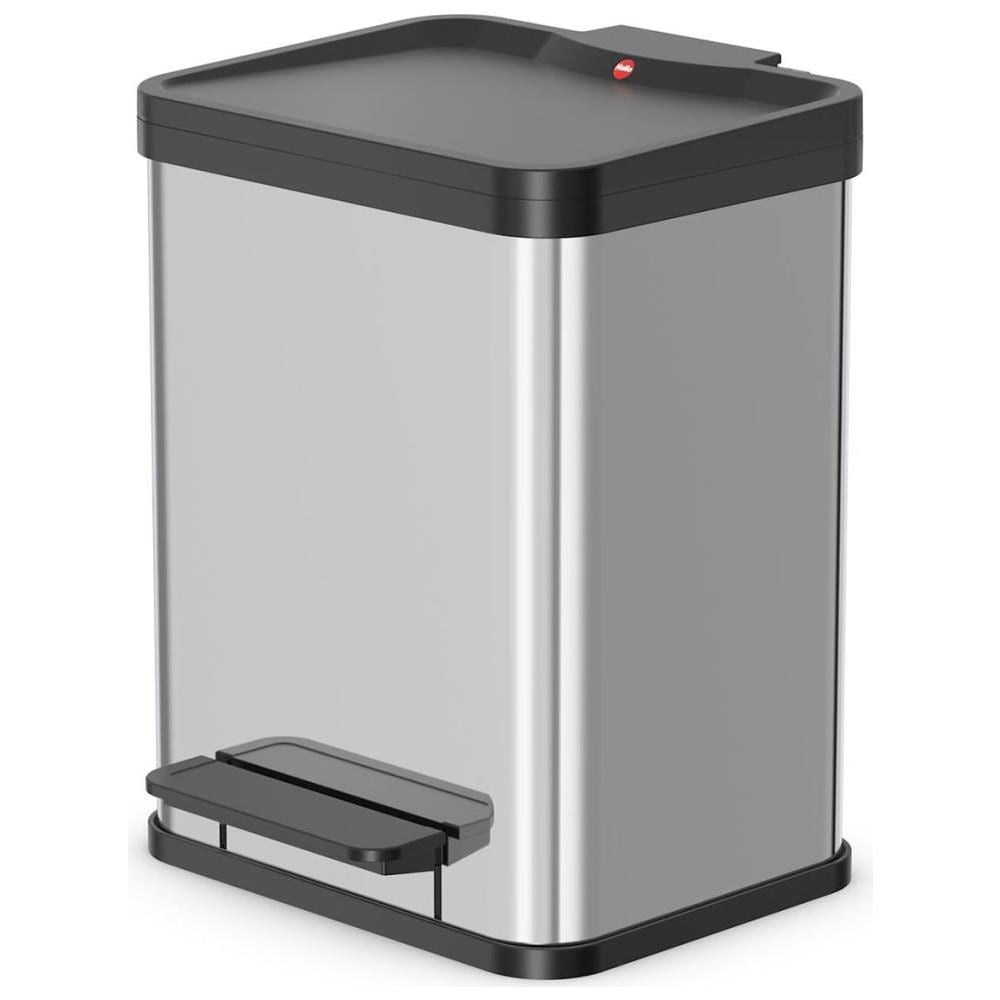 Pattumiera A Pedale Oko Uno Plus M 17 L Acciaio Inox 0619-200 - Foto 1