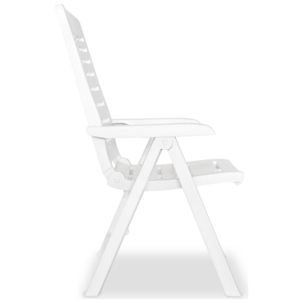 Set Bistrò Per Esterni 3 Pz 101x68x72 Cm Bianco - Foto 7