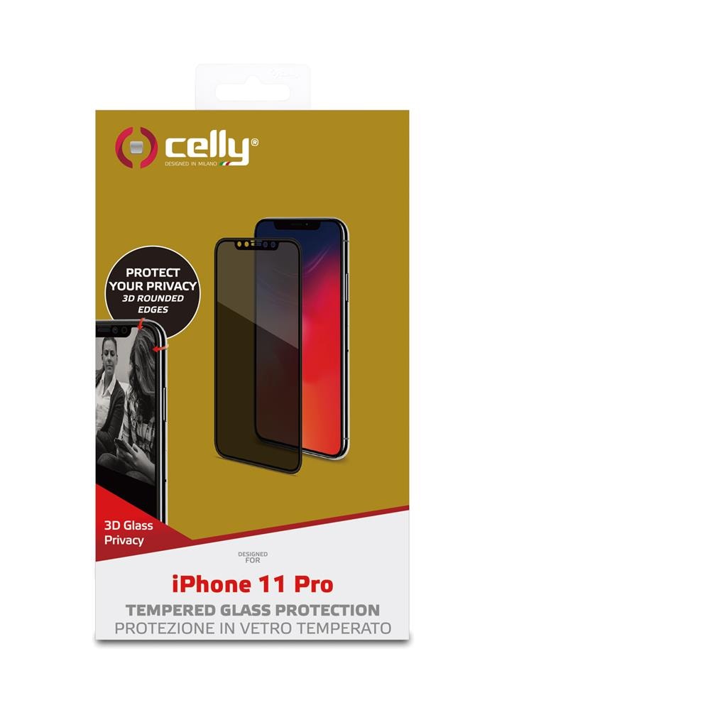 PRIVACY 3D IPHONE 11 PRO BLACK - Foto 2