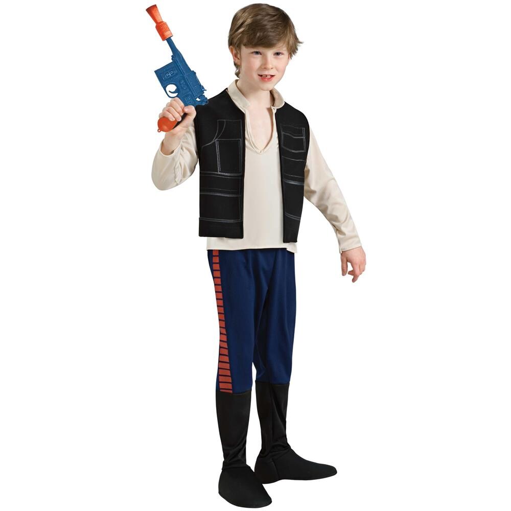 Costume Star Wars Bambino: Han Solo - Taglia: 3 A 4 Anni - Foto 1
