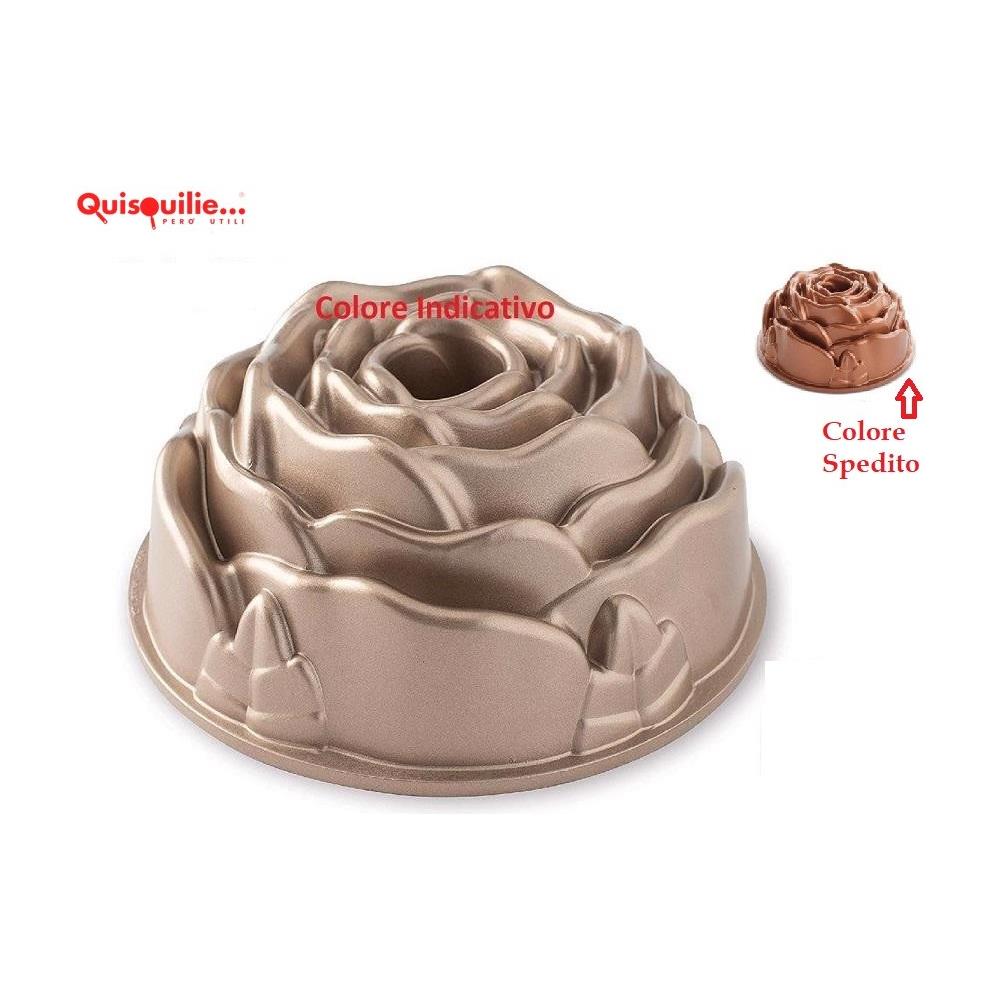 Rose Bundt - Stampo Torte A Forma Di Rosa In Alluminio Pressofuso - Foto 1