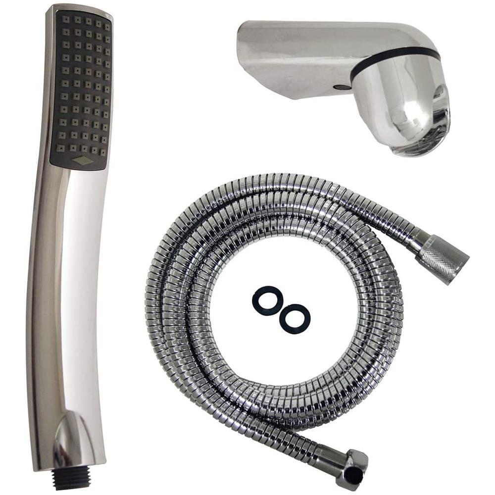 Duplex: Doccia 1 Getto Cromata Flat Ss Flessibile - Foto 1