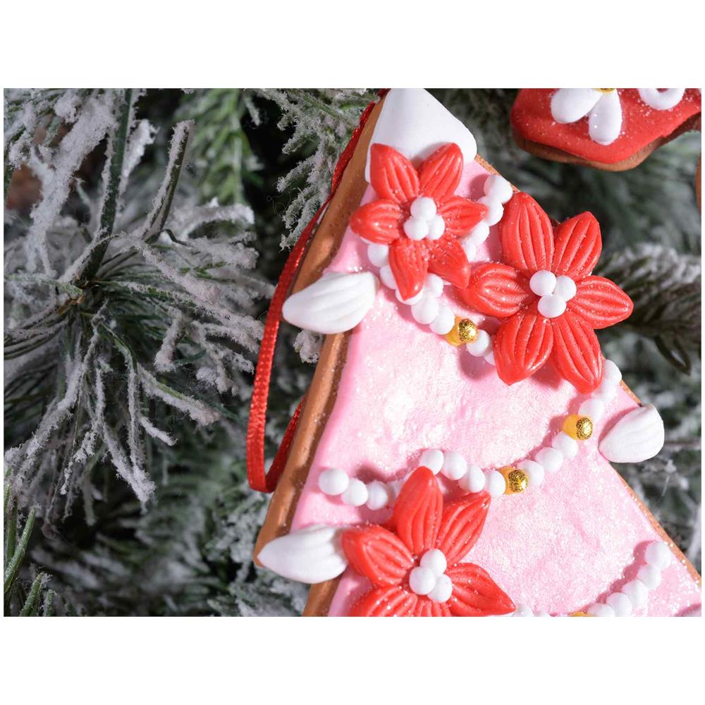 Set 12 Palline Per Albero Di Natale Decorazioni Natalizie Da Appendere Idea Regalo - Foto 2